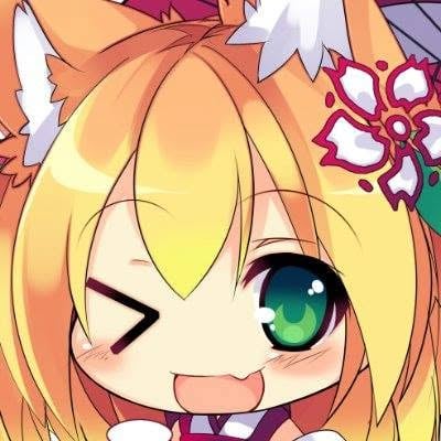 白い狐の住む社